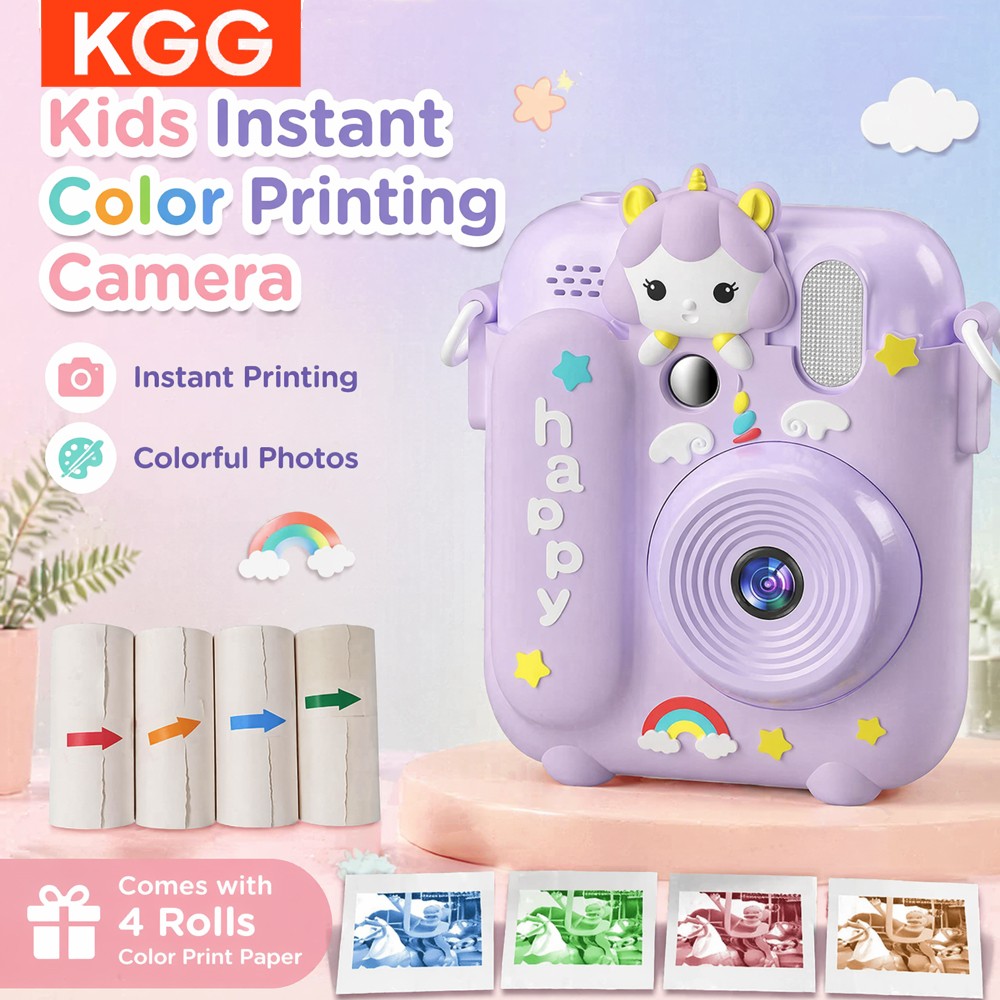 Top Kids Xmas Toys - 2.4 Inch Screen Kids Instant Print