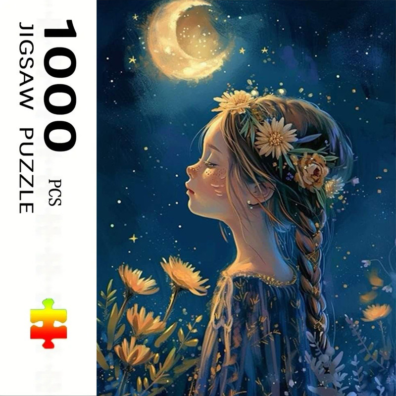 Kids Toys Under 1000 - 500/1000 Pieces Jigsaw Puzzle Girl Under