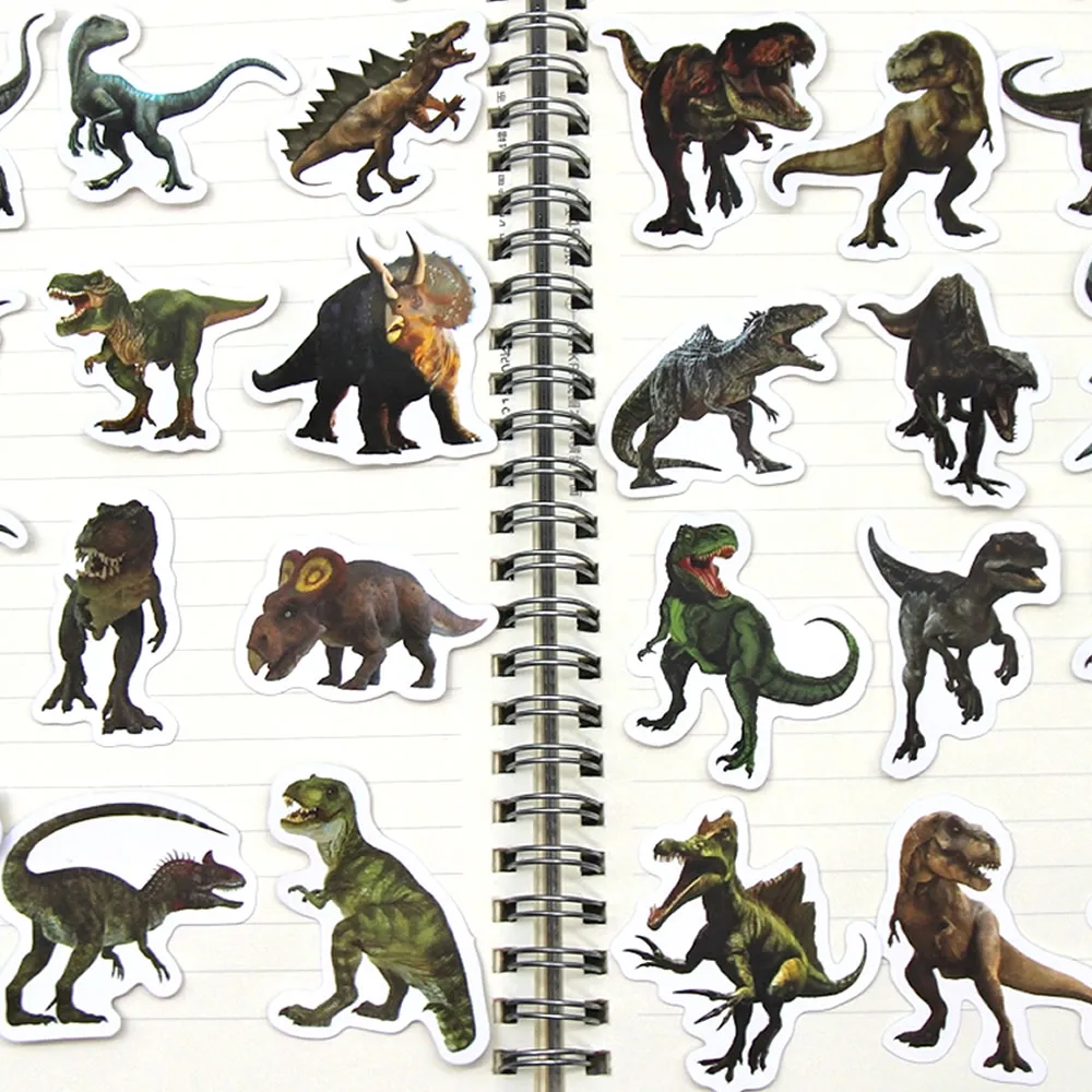 10/50/100pcs Funny Dinosaur St - огляд і ціна Kids Toys Laptop