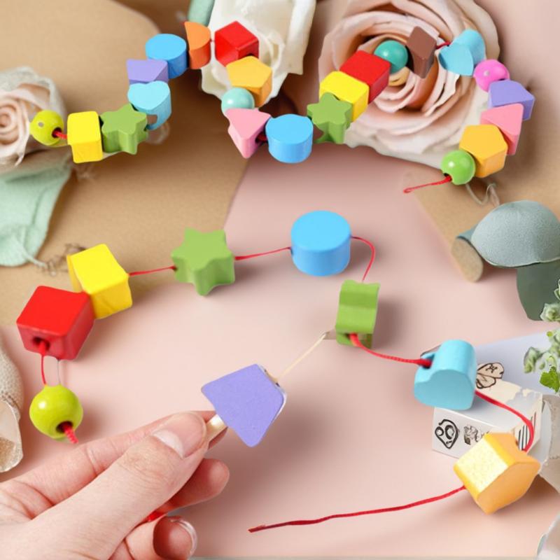 Early Learning Montessori Toys - огляд і ціна Wooden Blocks Stacking