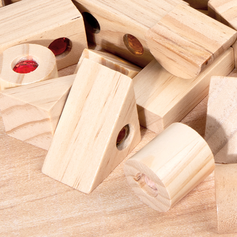 DIY Blocks Sparkling Acrylic T - огляд і ціна Wooden Blocks Stacking