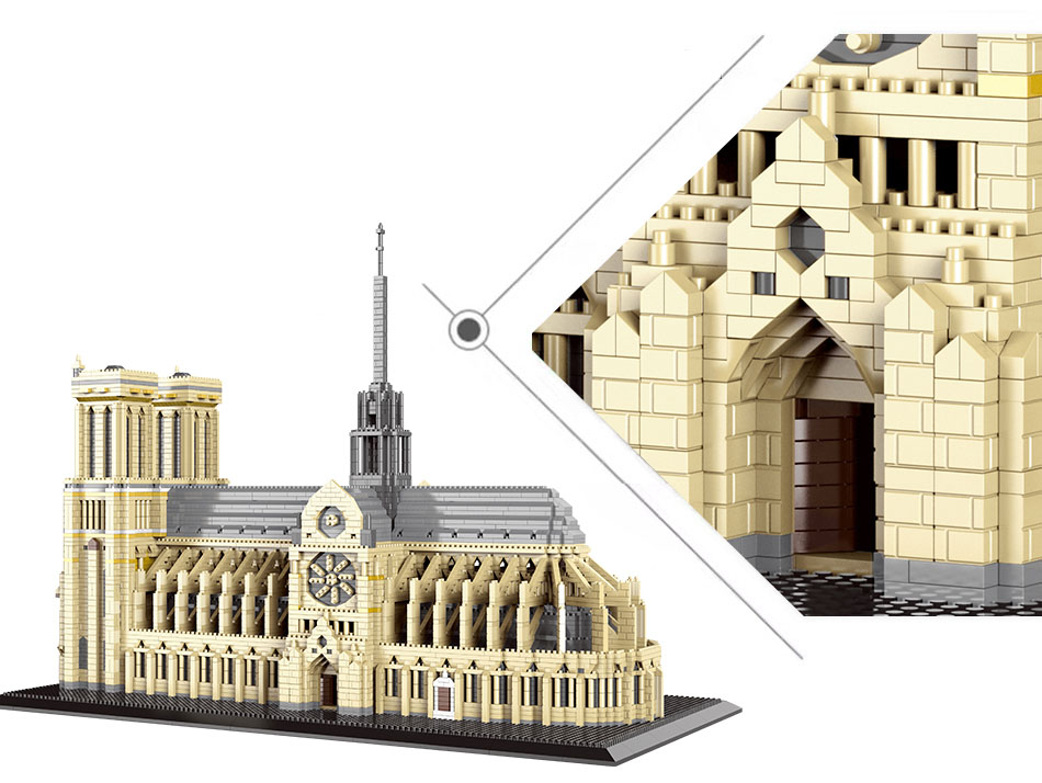 7380pcs+World Architecture Min - огляд і ціна Kids Toys Paris