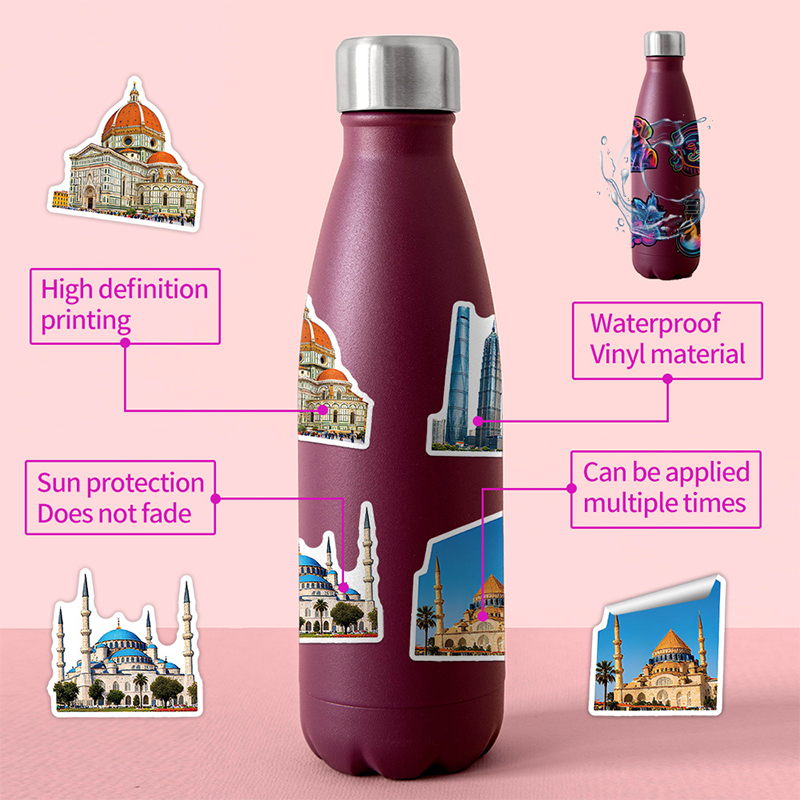 50PCS Famous City Landmark Tra - огляд і ціна Kids Toys Laptop