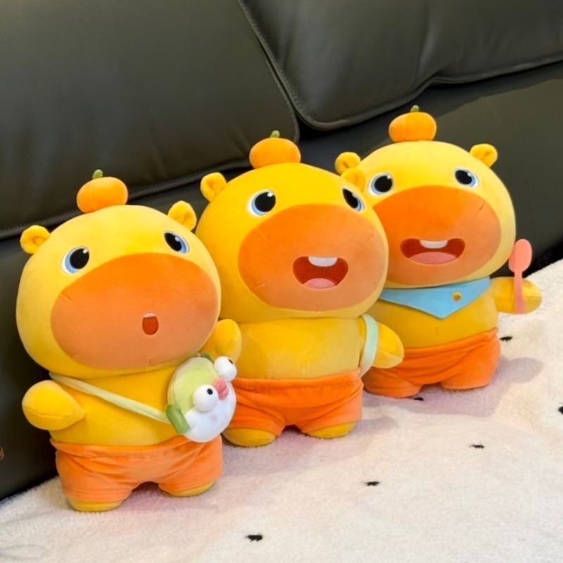 Cute Yellow Capybara Plush Dol - огляд і ціна Kids Toys Yellow