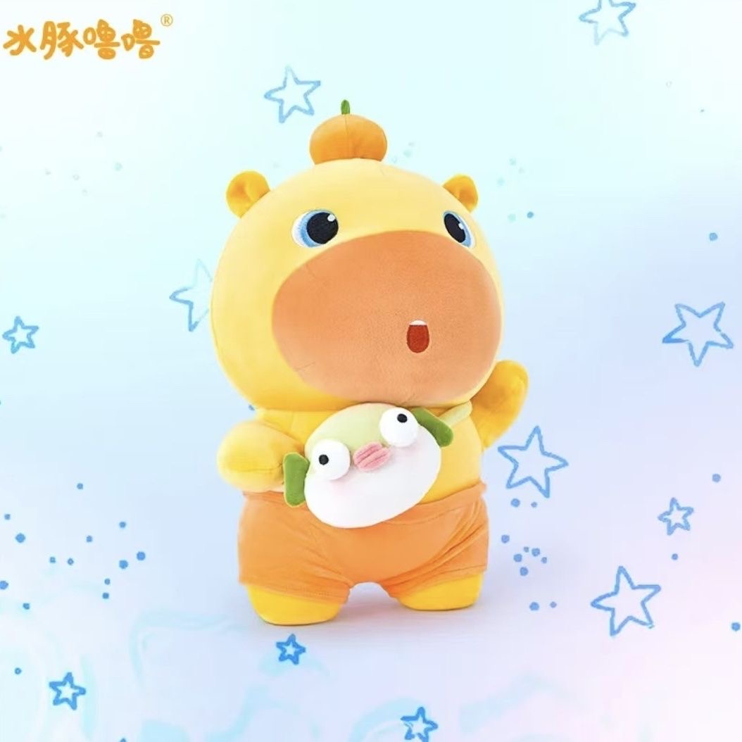 Cute Yellow Capybara Plush Dol - огляд і ціна Kids Toys Yellow