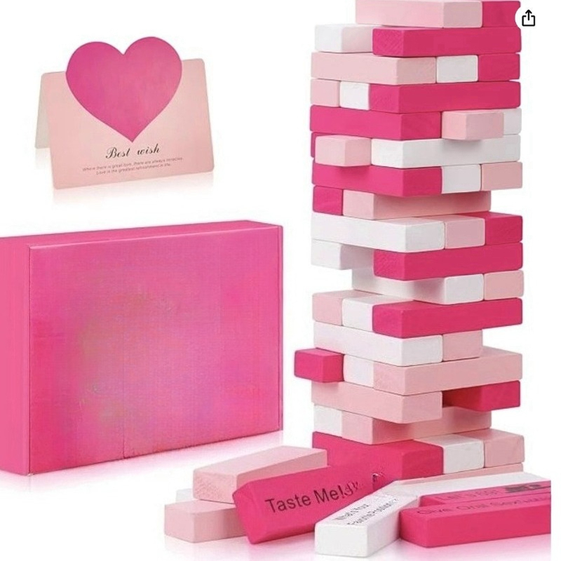 48PCS Sex Block Game for Adult - огляд і ціна Wooden Blocks Stacking