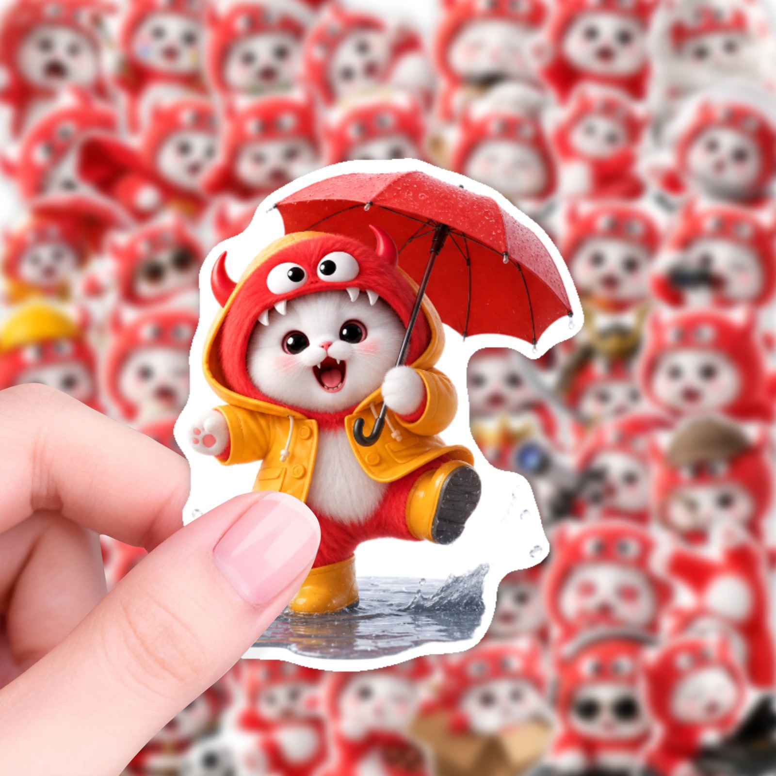 50pcs Red Plush Monster Hat Ca - огляд і ціна Kids Toys Laptop