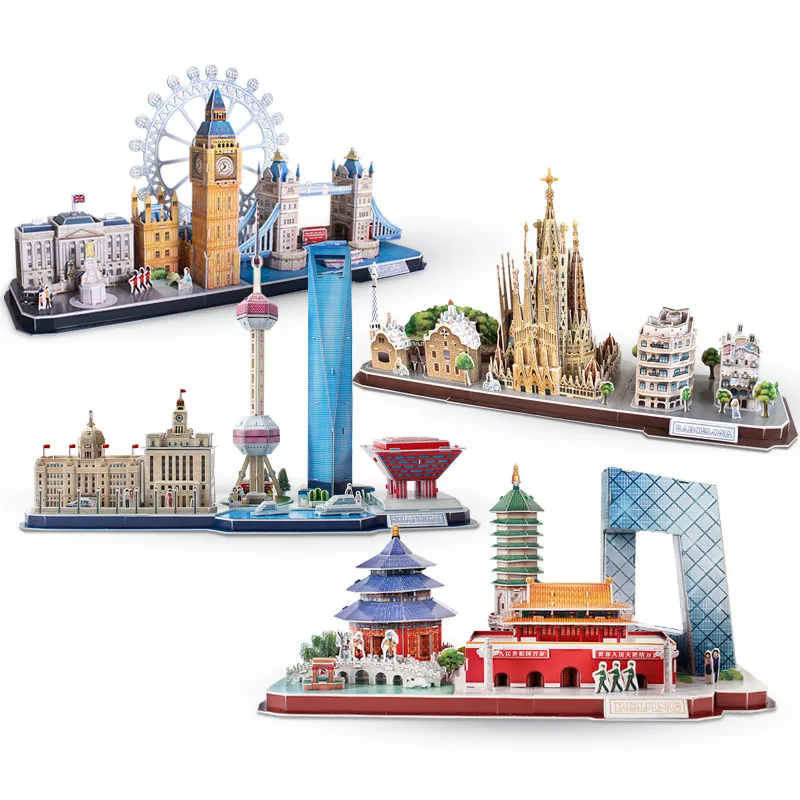 3D Puzzle Game DIY Toy Paper M - огляд і ціна Kids Toys Paris