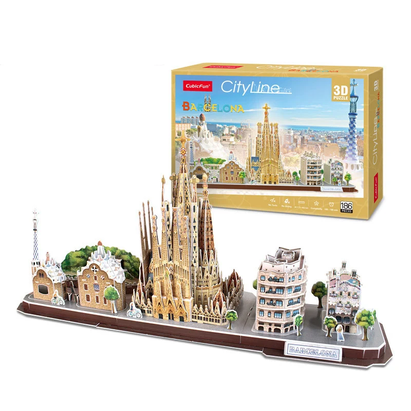 3D Puzzle Game DIY Toy Paper M - огляд і ціна Kids Toys Paris