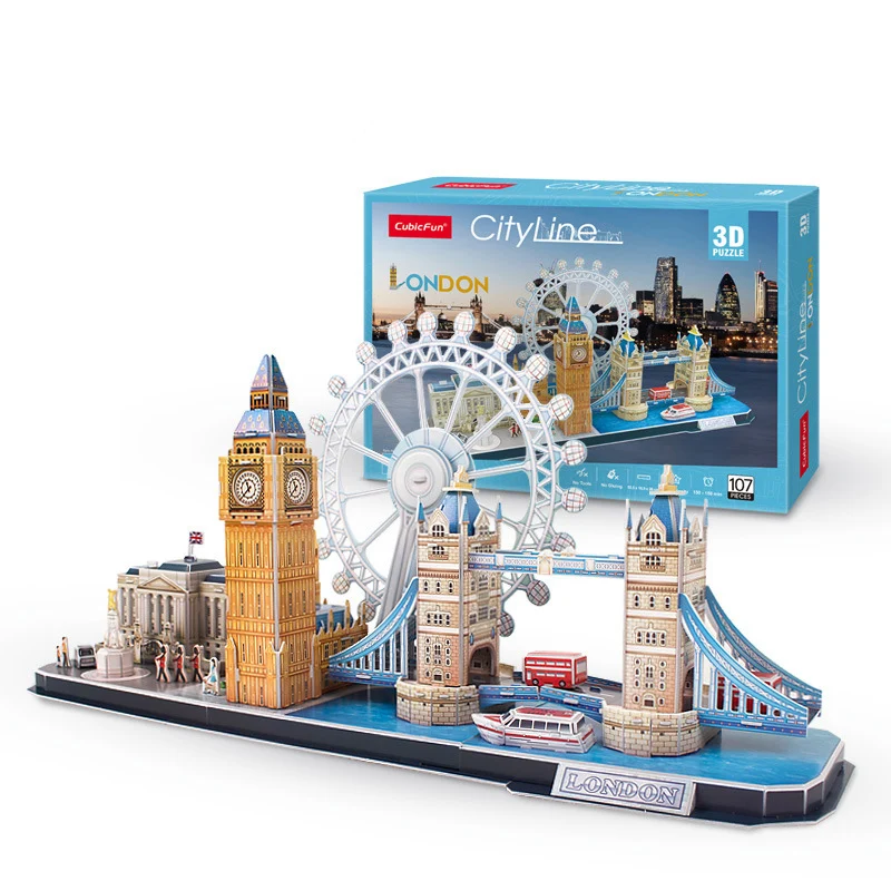 3D Puzzle Game DIY Toy Paper M - огляд і ціна Kids Toys Paris