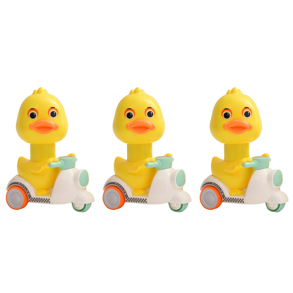 3Pcs Small Yellow Duck Pull Ty - огляд і ціна Kids Toys Yellow