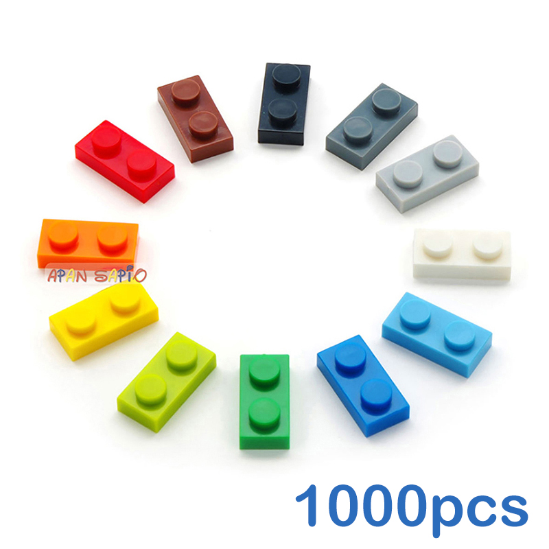 1000pcs 1x2 Dots DIY Building  - огляд і ціна Kids Toys Under 1000