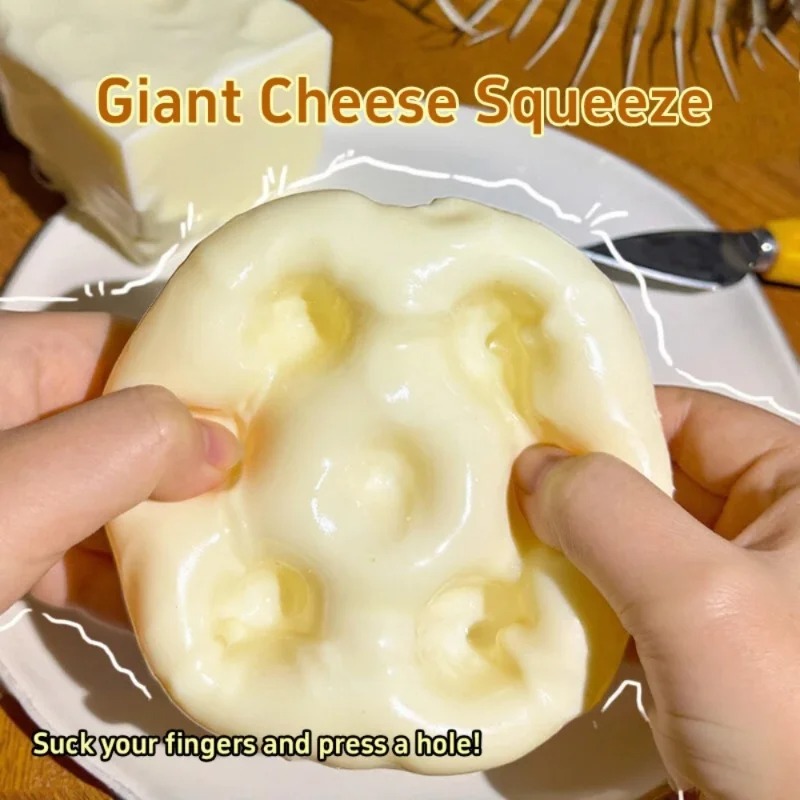 Taba Squishy Cheese Cube Stres - огляд і ціна Kids Y Toys