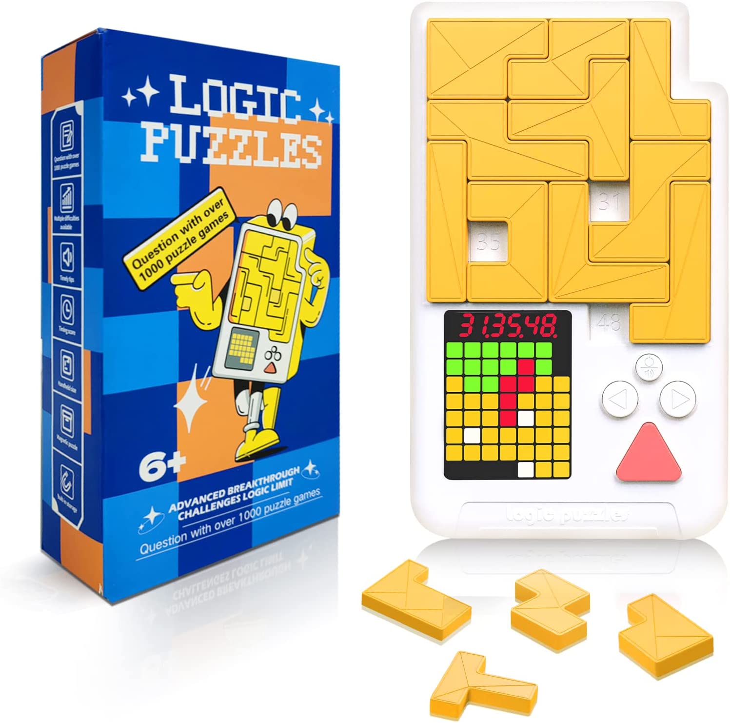 Magnetic Logic Jigsaw Handheld - огляд і ціна Kids Toys Under 1000