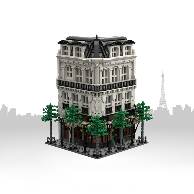 4204pcs MOC Paris Boulangerie  - огляд і ціна Kids Toys Paris