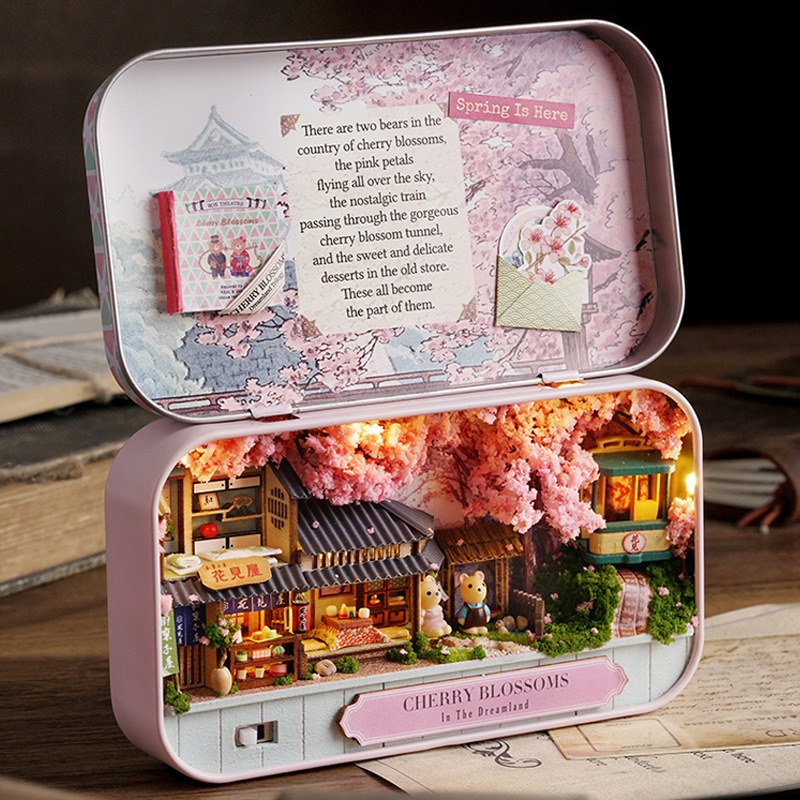DIY Miniature Tin Box Theater  - огляд і ціна Kids Toys Paris