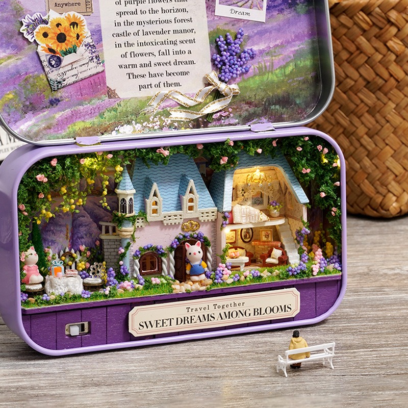 DIY Miniature Tin Box Theater  - огляд і ціна Kids Toys Paris