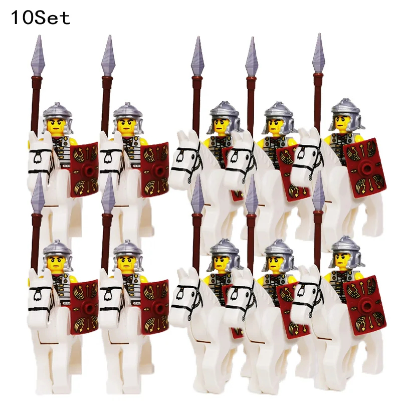 10 Sets Medieval Knights Dark  - огляд і ціна Kids Toys Under $10