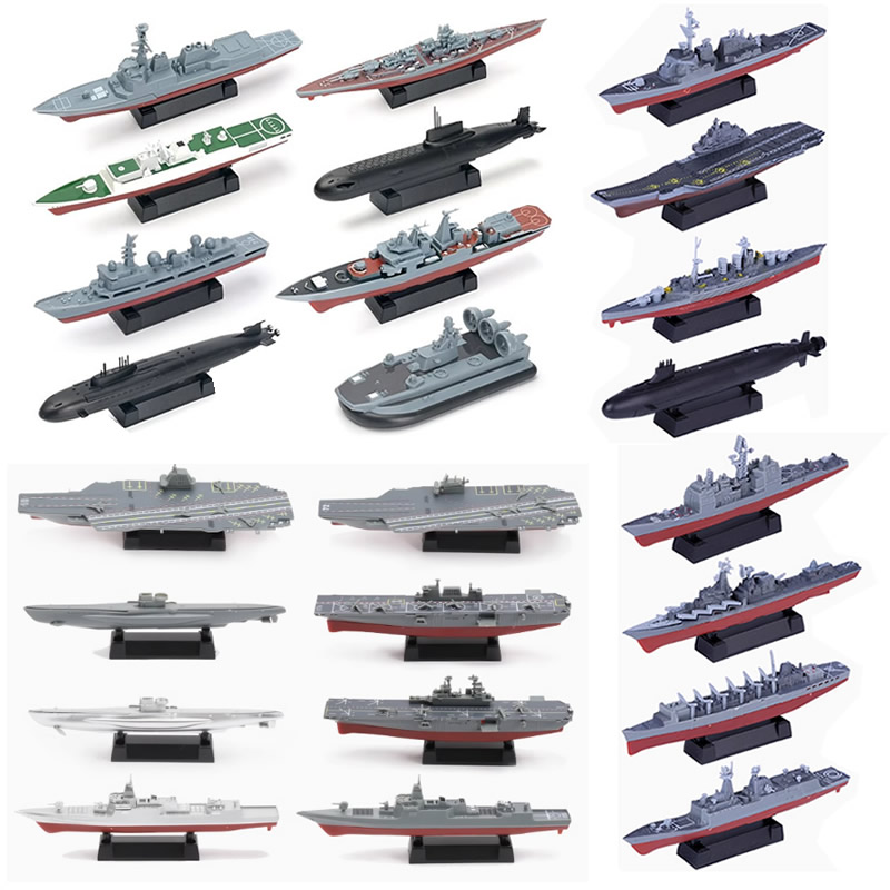 8pcs/set 4D Assembly Warship S - огляд і ціна Kids Toys Under 1000
