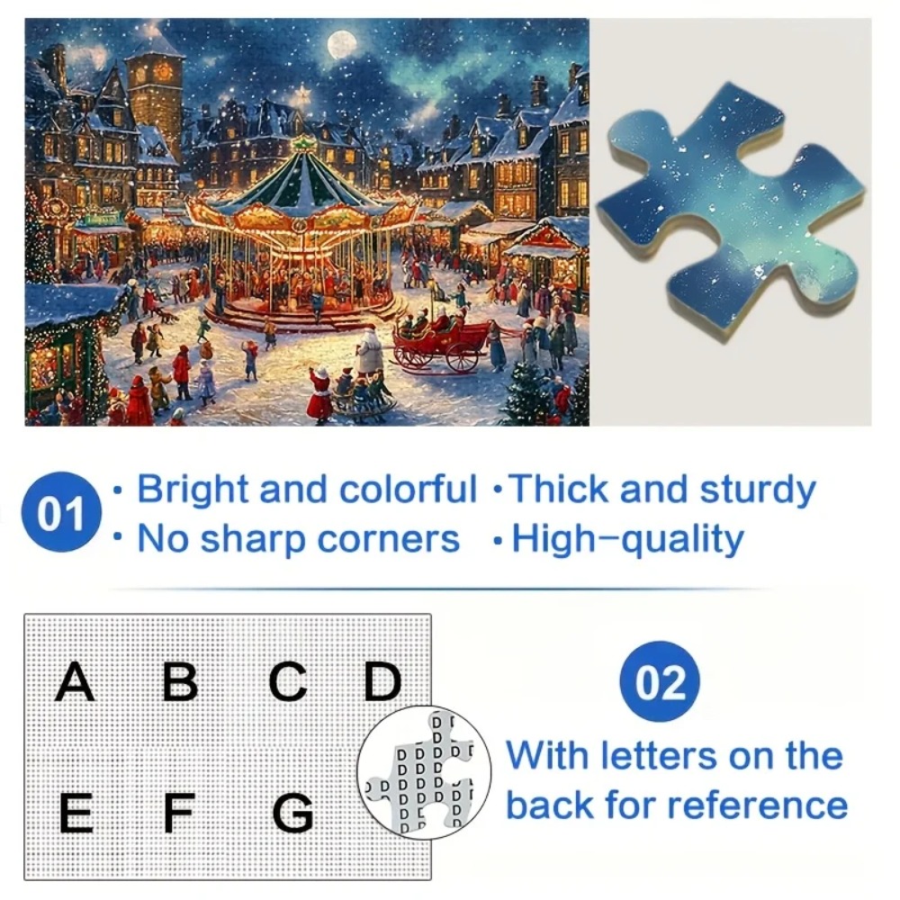 500/1000/1200/2000PCS Puzzles  - огляд і ціна Kids Toys Under 1000