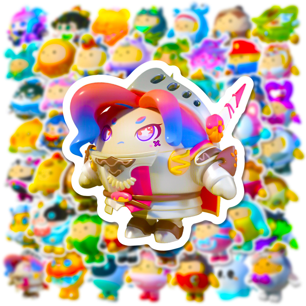 50Pcs Kawaii Eggy Party Cartoo - огляд і ціна Kids Toys Laptop