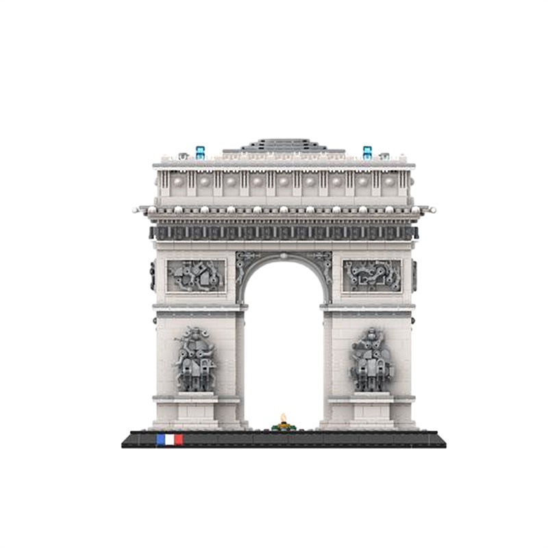 4445PCS Arc de Triomphe Model  - огляд і ціна Kids Toys Paris