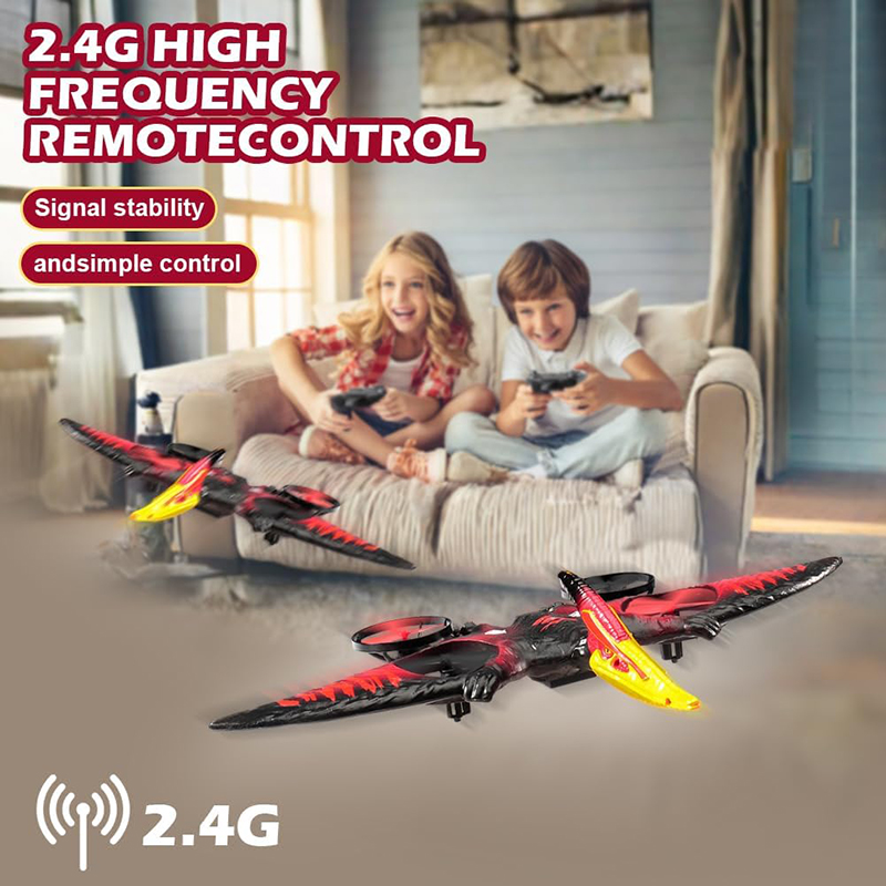 RC Plane Pterosaur 2.4G 6-Axis - огляд і ціна Kids Toys Under $10