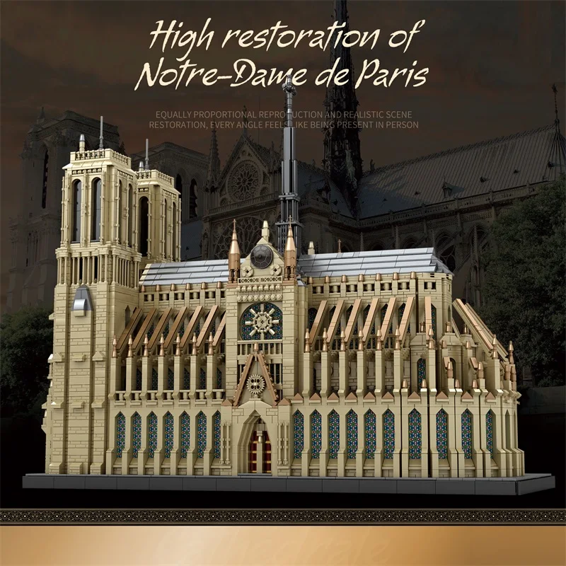 NEW 8868Pcs World Famous Archi - огляд і ціна Kids Toys Paris