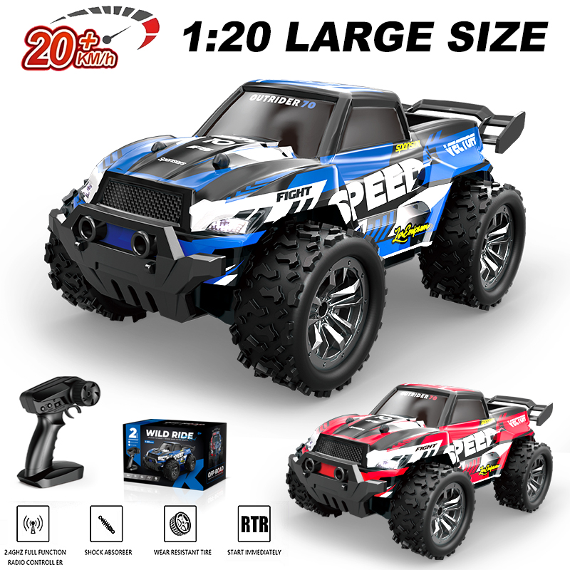 1:20 Off Road RC Car 2.4G 4WD  - огляд і ціна Kids Toys Under $20