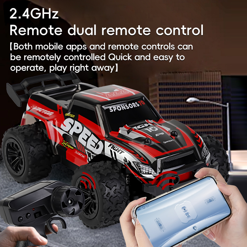 1:20 Off Road RC Car 2.4G 4WD  - огляд і ціна Kids Toys Under $20
