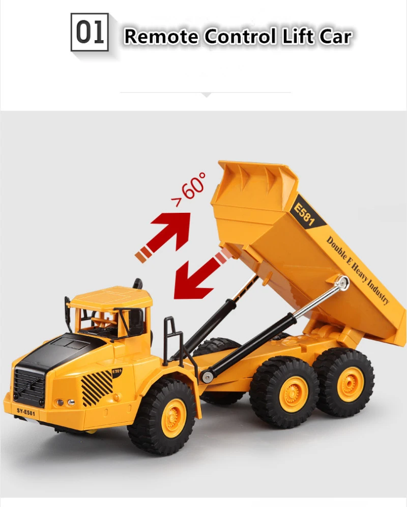 Remote Control Dump Truck RC 1 - огляд і ціна Kids Toys Under $20