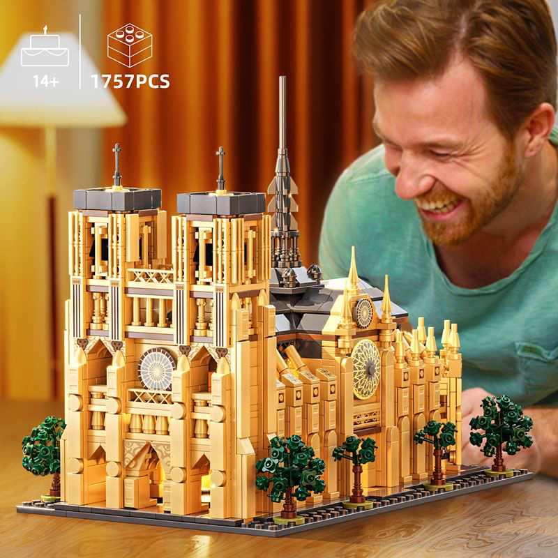 Street View Series City Notre- - огляд і ціна Kids Toys Paris