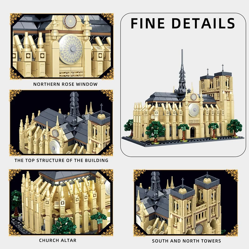 Street View Series City Notre- - огляд і ціна Kids Toys Paris