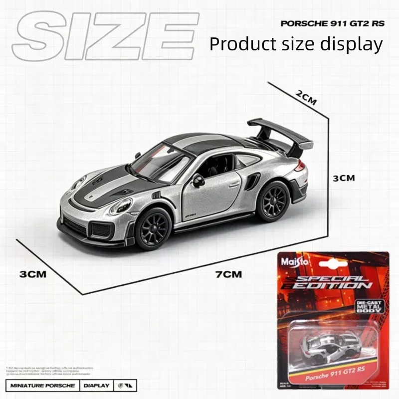 Maisto 1:64 Scale Porsche 911  - огляд і ціна Kids Y Toys