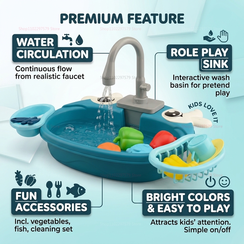 Toddler Interactive Water Play - огляд і ціна Kids Toys Yellow