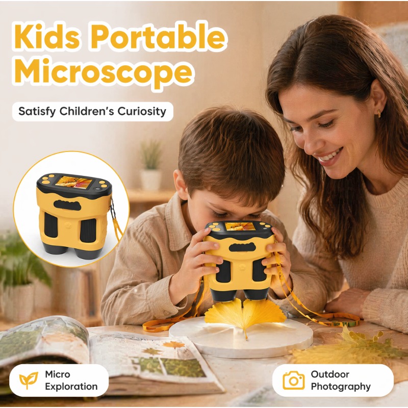 Microscope Camera 4K 1000X Dig - огляд і ціна Kids Toys Top View