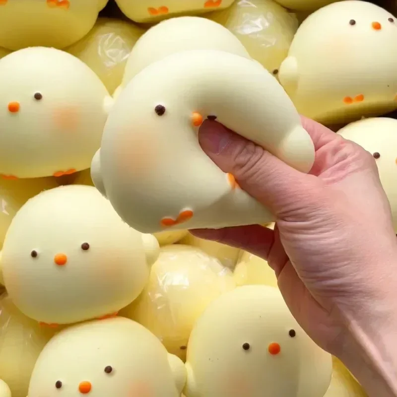 HOT! Cute Giant Chick Squishy  - огляд і ціна Kids Y Toys